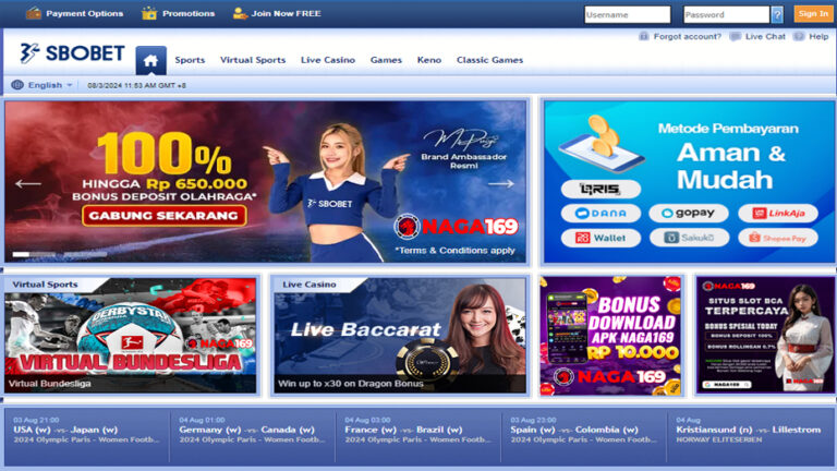 Berita dan Promosi sbobet naga169