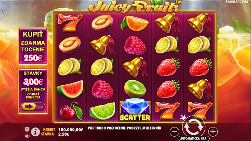 Game Slot Tema Buah - Juicy Fruits