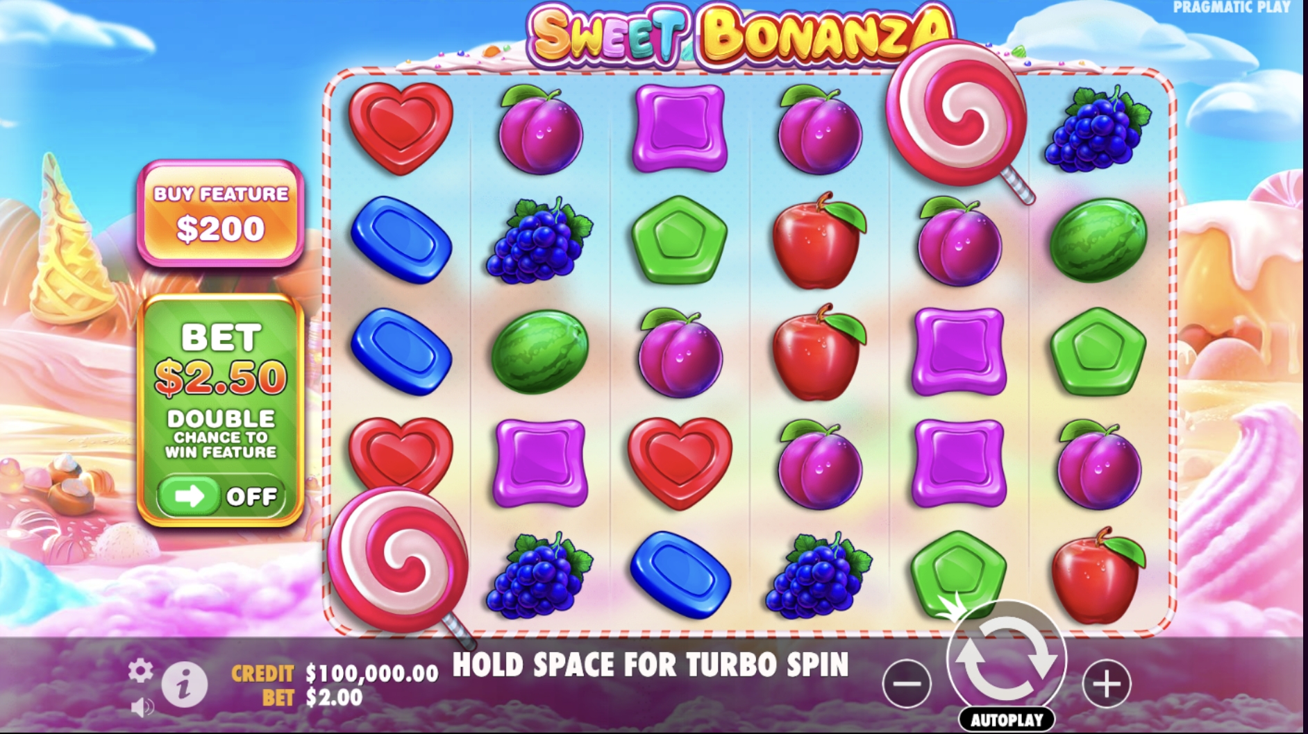 Game Slot Tema Buah - Sweet Bonanza