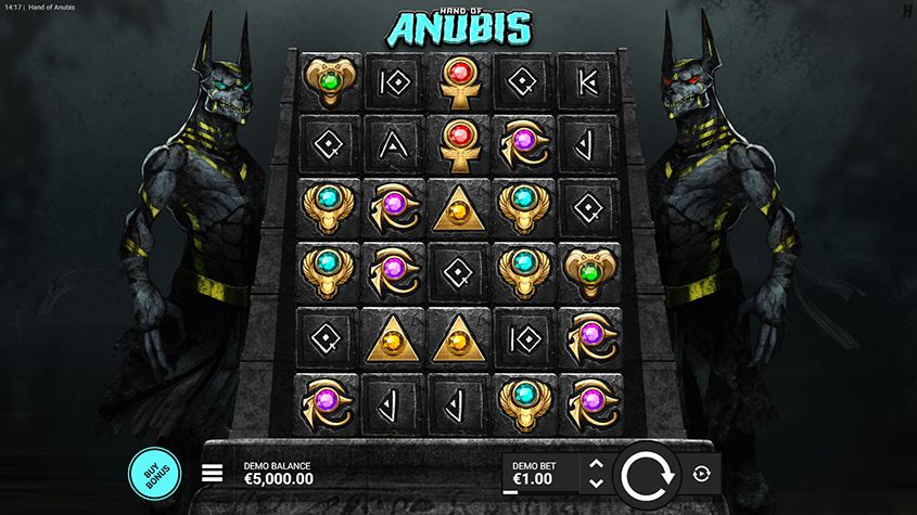 Hand of Anubis Slot - Mainkan dengan Uang Sungguhan atau Mainkan Demo Gratis