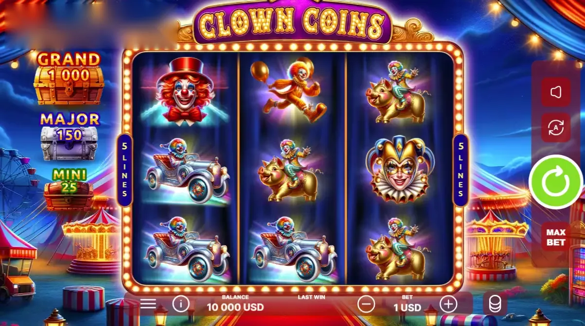 Onlyplay Slot - Clown Coins