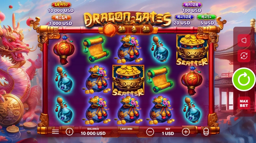 Onlyplay Slot - Dragon Gates